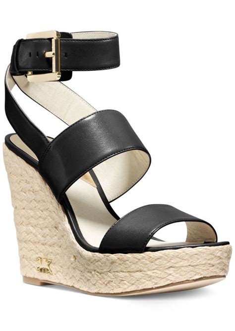 michael michael kors posey ankle strap platform wedge sandals|MICHAEL Michael Kors Women's Ashton Ankle.